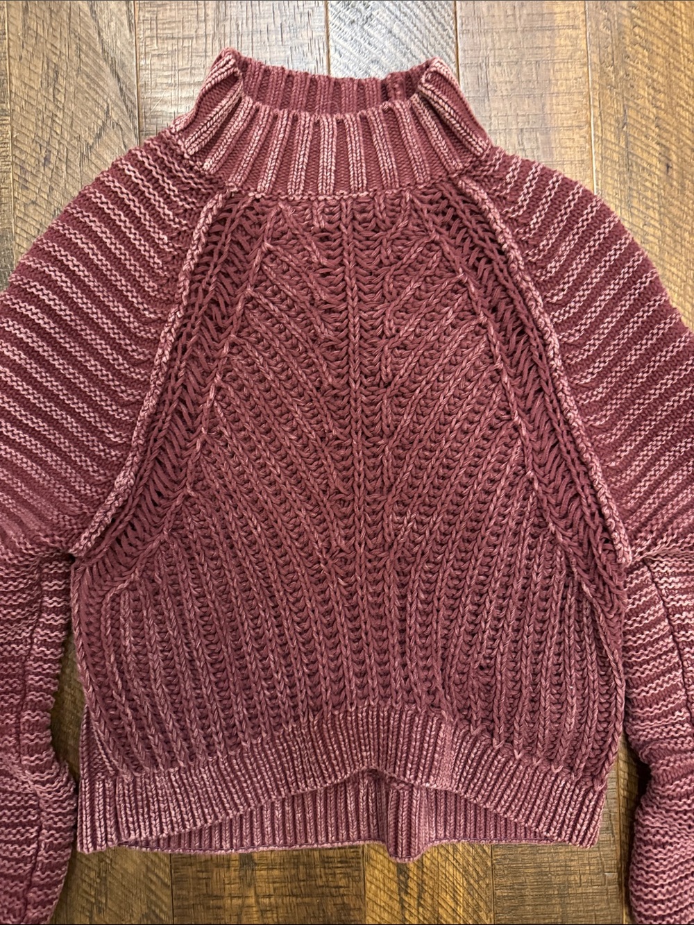Free People Sweetheart Rib Chunky Mock Neck Sweater - Picture 3 of 7